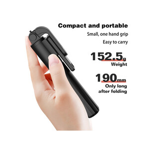 قیمت مونوپاد و سه پایه سلفی گوشی موبایل بلوتوثی ارلدام Earldom Live Broadcast Selfie Stick ET-ZP24