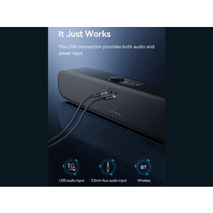 ساندبار و اسپیکر بلوتوثی بیسوس Baseus AeQur DS10 Sound Positioning Acoustics A20054402111