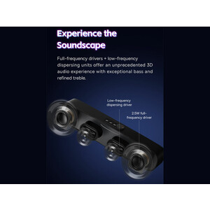 ساندبار و اسپیکر بلوتوثی بیسوس Baseus AeQur DS10 Sound Positioning Acoustics A20054402111