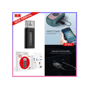 خرید دانگل بلوتوث ارلدام Earldom ET-M72 bluetooth music receiver