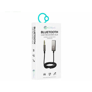خرید گیرنده بلوتوث خودو به همراه کابل صدا آی یو ایکس کوتتسی Coteetci Bluetooth 5.0 AUX Car Bluetooth receiver 74001