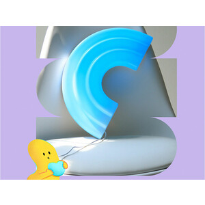 چراغ خواب فانتزی شارژی رومیزی و دیواری رنگین‌کمان رانمی Runmei rainbow night light CHD-01