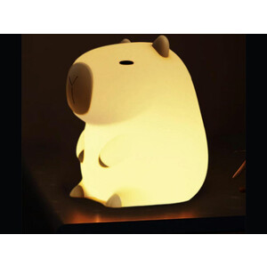 چراغ خواب رومیزی سیلیکونی شارژی New Capibara Silicone Night Light Sleeping DS-CPBR-01