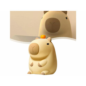 چراغ خواب رومیزی سیلیکونی شارژی New Capibara Silicone Night Light Sleeping DS-CPBR-01
