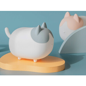 فروش چراغ خواب فانتزی شارژی رومیزی Cute cat silicone pat lamp induction dimming M21