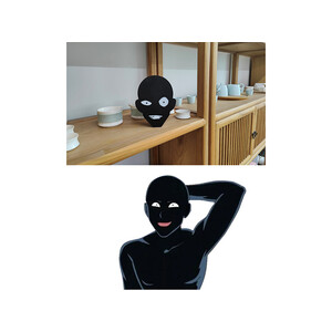 خرید چراغ خواب انیمه کارگاه کانن LED Anime Men in Black Night Lamp Japanese Detective Conan Prisoner Little Night