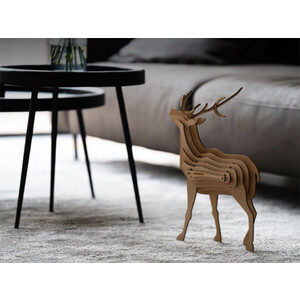 قیمت چراغ های چوبی فانتزی طرح گوزن Animal Wooden Night Light Parent-Child Interactive Assemble Toys