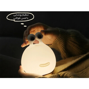 خرید چراغ خواب کودک طرح حلزون MUID Slug Silicone Night Light LED Soft Light y with Sleep Light H-L-14