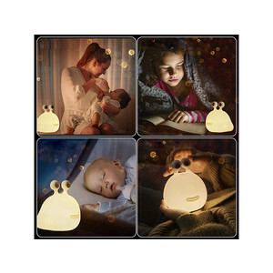 فروش چراغ خواب کودک طرح حلزون MUID Slug Silicone Night Light LED Soft Light y with Sleep Light H-L-14