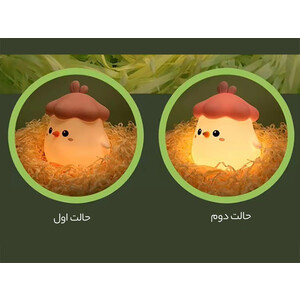 خرید چراغ خواب فانتزی طرح جوجه بلا Cute noob pat night light bedroom sleep light cute