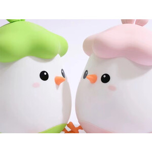 خرید چراغ خواب فانتزی طرح جوجه بلا Cute noob pat night light bedroom sleep light cute