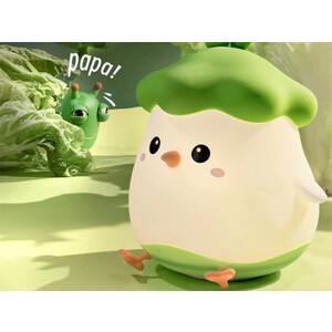 کیفیت چراغ خواب فانتزی طرح جوجه بلا Cute noob pat night light bedroom sleep light cute