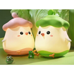 خرید چراغ خواب فانتزی طرح جوجه بلا Cute noob pat night light bedroom sleep light cute
