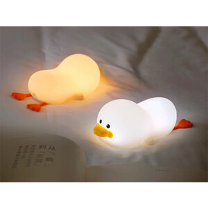 قیمت چراغ خواب سیلیکونی شارژی طرح اردک Duck LED Night Lamp Silicone USB Rechargeable Sleeping light