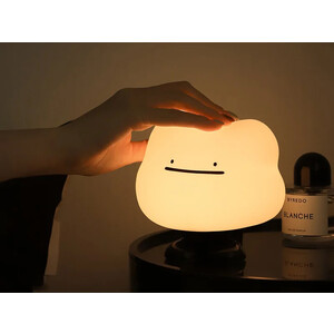 بهترین چراغ خواب کارتونی  طرح ابر night light silicone cloud silicone USB rechargeable table lamp cartoon bedroom sleep