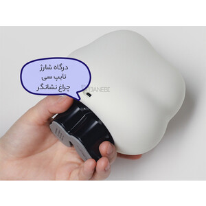 بهترین چراغ خواب کارتونی  طرح ابر night light silicone cloud silicone USB rechargeable table lamp cartoon bedroom sleep