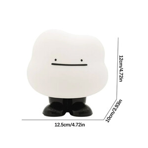 خرید چراغ خواب کارتونی  طرح ابر night light silicone cloud silicone USB rechargeable table lamp cartoon bedroom sleep