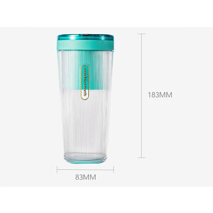 خرید بلندر قابل حمل شیائومی Xiaomi youpin MORPHY RICHARDS Portable juicing cup MR9800 juice cup blender mini