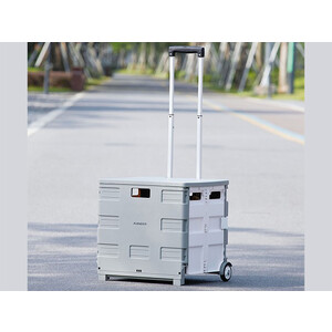 کیفیت چرخ خرید بزرگ تاشو شیائومیXiaomi MAIWEI Foldable Trolley Cart 55L TN-SNX02