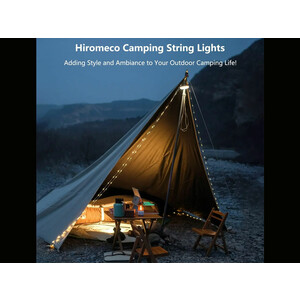چراغ و ریسه کمپینگ نکس تول Xiaomi NexTool NE20233 Tent Decoration String Light LED Camping Lantern Camping Light