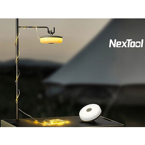 کیفیت چراغ و ریسه کمپینگ نکس تول Nextool Tent Decoration String Light LED Camping Lantern Camping Light