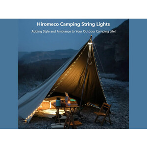 چراغ و ریسه کمپینگ نکس تول Xiaomi NexTool NE20233 Tent Decoration String Light LED Camping Lantern Camping Light