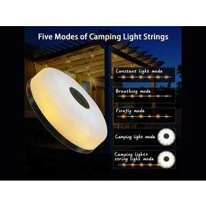 چراغ و ریسه کمپینگ نکس تول Xiaomi NexTool NE20233 Tent Decoration String Light LED Camping Lantern Camping Light