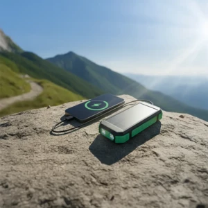 خرید پاوربانک وایرلس خورشیدی گرین لاین
