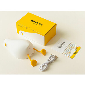 قیمت چراغ خواب فانتزی رومیزی قابل شارژ Festive LED Lying Flat Duck Lamp
