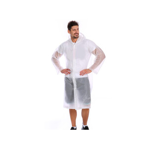 بهترین پانچو بارانی  قابل استفاده مجدد 1pc Reusable EVA Rain Ponchos, Raincoat Jacket For Adults And Teens