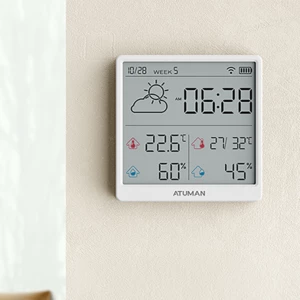 کیفیت دماسنج و رطوبت سنج شارژی آتومن
