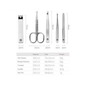ست 5 عددی مانیکور و ناخن گیر شیائومی Xiaomi HuoHou HU0061 Manicure Set Nail Clipper