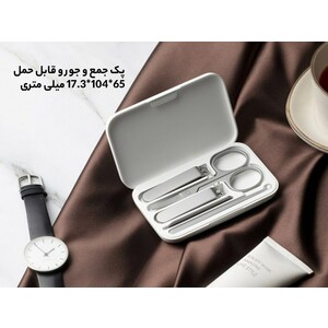 ست 5 عددی مانیکور و ناخن گیر شیائومی Xiaomi Mijia MJZJD002QW Manicure Set Nail Clipper Five Piece