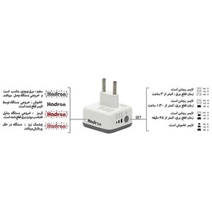 محافظ برق و تبدیل هوشمند تایمر‌دار هادرون مدل Hadron P103