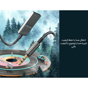 گیرنده صوتی بلوتوثی مک دودو مدل Mcdodo Car bluetooth Wireless Audio Receiver CA-8700