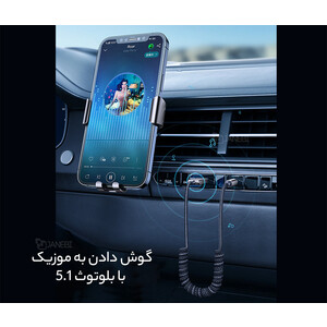 گیرنده صوتی بلوتوثی مک دودو مدل Mcdodo Car bluetooth Wireless Audio Receiver CA-8700