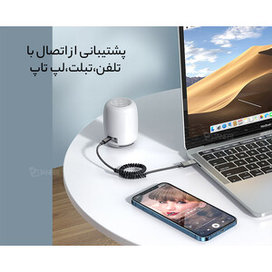 گیرنده صوتی بلوتوثی مک دودو مدل Mcdodo Car bluetooth Wireless Audio Receiver CA-8700