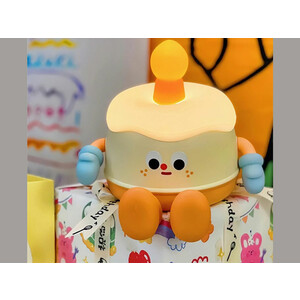 چراغ خواب فانتزی شارژی رومیزی Birthday cake night light MY-006