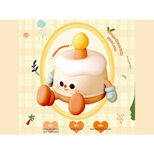 قیمت چراغ خواب فانتزی شارژی رومیزی Birthday cake night light MY-006