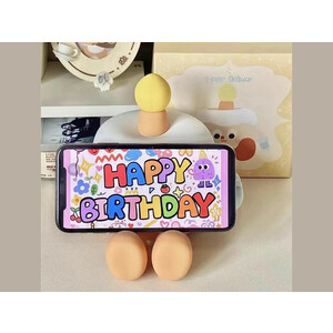 چراغ خواب فانتزی شارژی رومیزی Birthday cake night light MY-006