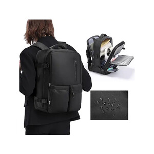 خرید کوله سفری بنج Bange BG-1800 Ransel Tas Travel Backpack Laptop Kerja Pria USB 17"