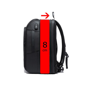 خرید فروش کوله ضد آب یو اس بی دار بنج BANGE BG-22005 Large Capacity Business Waterproof Backpack