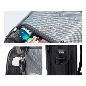 کوله ضد آب یو اس بی دار بنج BANGE BG-22005 Large Capacity Business Waterproof Backpack