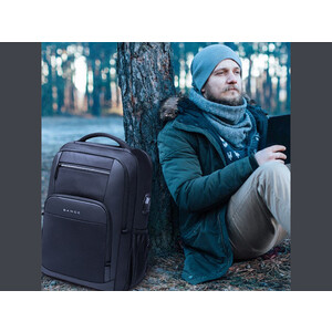 کوله ضد آب یو اس بی دار بنج BANGE BG-1921 Waterproof Backpack with USB Charging Port