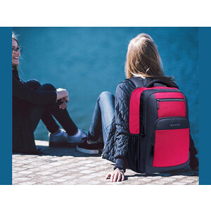 کوله ضد آب یو اس بی دار بنج BANGE BG-1921 Waterproof Backpack with USB Charging Port