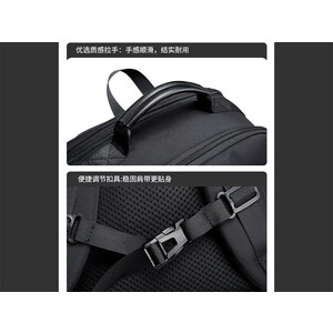 کوله پشتی پارچه ای ضد آب یو اس بی دار بنج مناسب تبلت و لپ تاپ تا 15.6 اینچ Bange BG-2601 Waterproof Backpack with USB Port