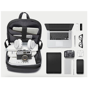 کیفیت کوله پشتی لپ تاپ 15.6 اینچی دارای پورت یو اس بی BANGE BG-7261 Laptop  Bag USB Charging Men 15.6 inch