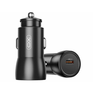 شارژر فندکی فست شارژ ماشین تایپ سی 30وات ایکس او CC57