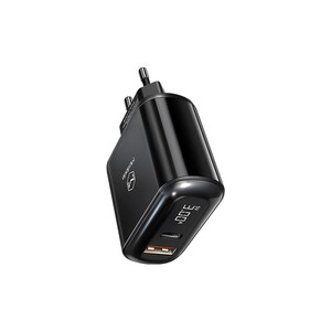 خرید آداپتور فست شارژ 18 وات مک‌دودو Mcdodo CH-717 USB-C/USB LED Adapter