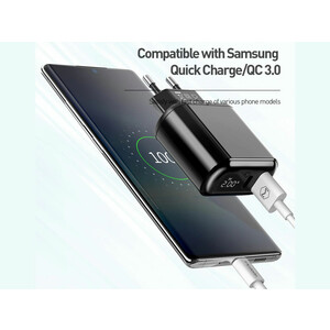 آداپتور فست شارژ 20 وات مک‌دودو Mcdodo CH-717 USB-C/USB-A LED Adapter